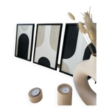 Triptyque abstrait
