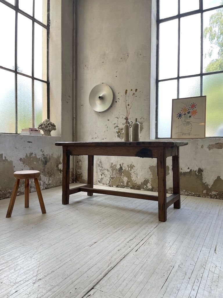 Work farm table established oak