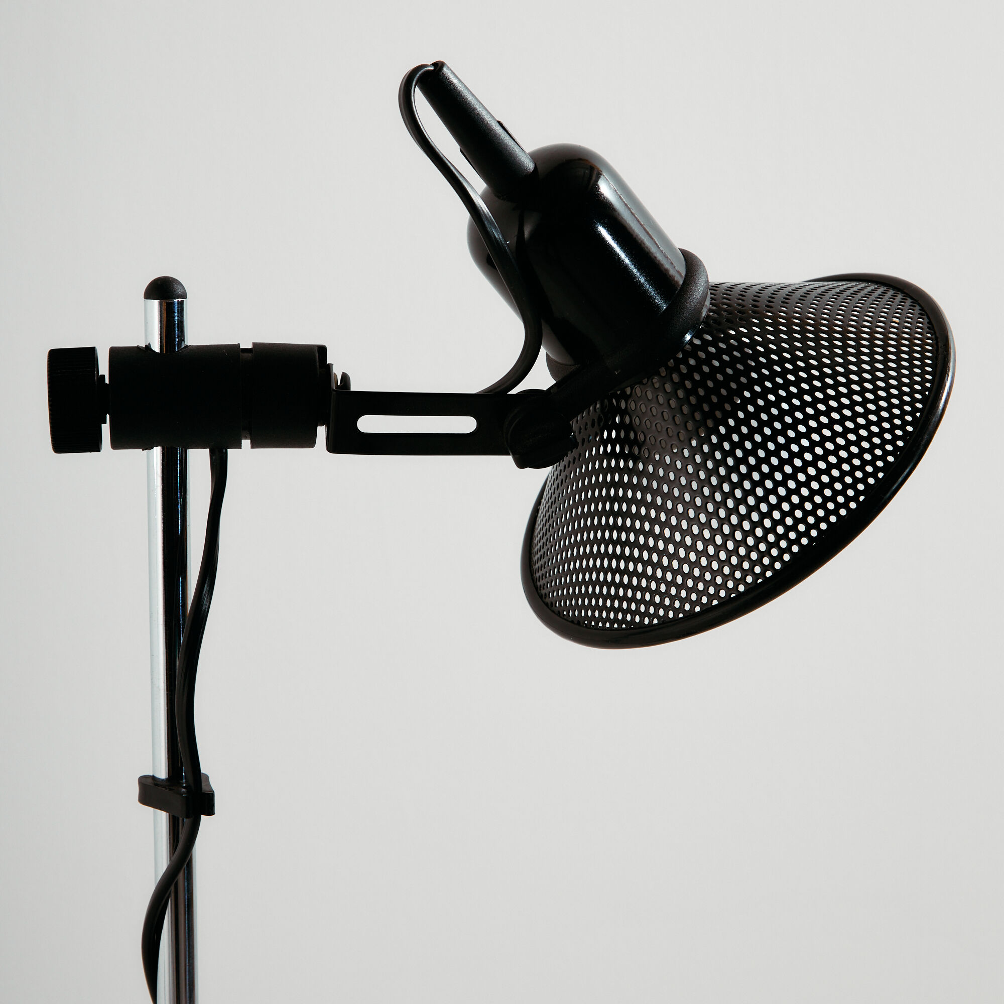 Metal floor lamp