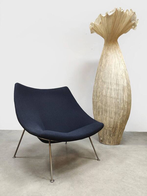 Fauteuil lounge design vintage Artifort 'Oyster' Pierre Paulin F157