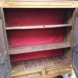Small country cabinet, two doors two drawers. Old and functional!