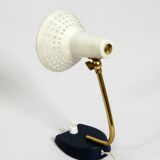 Very nice Mid Century Modern metal bedside lamp with adjustable shade