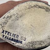 Ceramic orangeade service in ultramarine blue, workshop 59 - Vallauris -