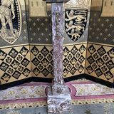 Marble and bronze sheathed selette