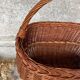 Vintage wicker basket