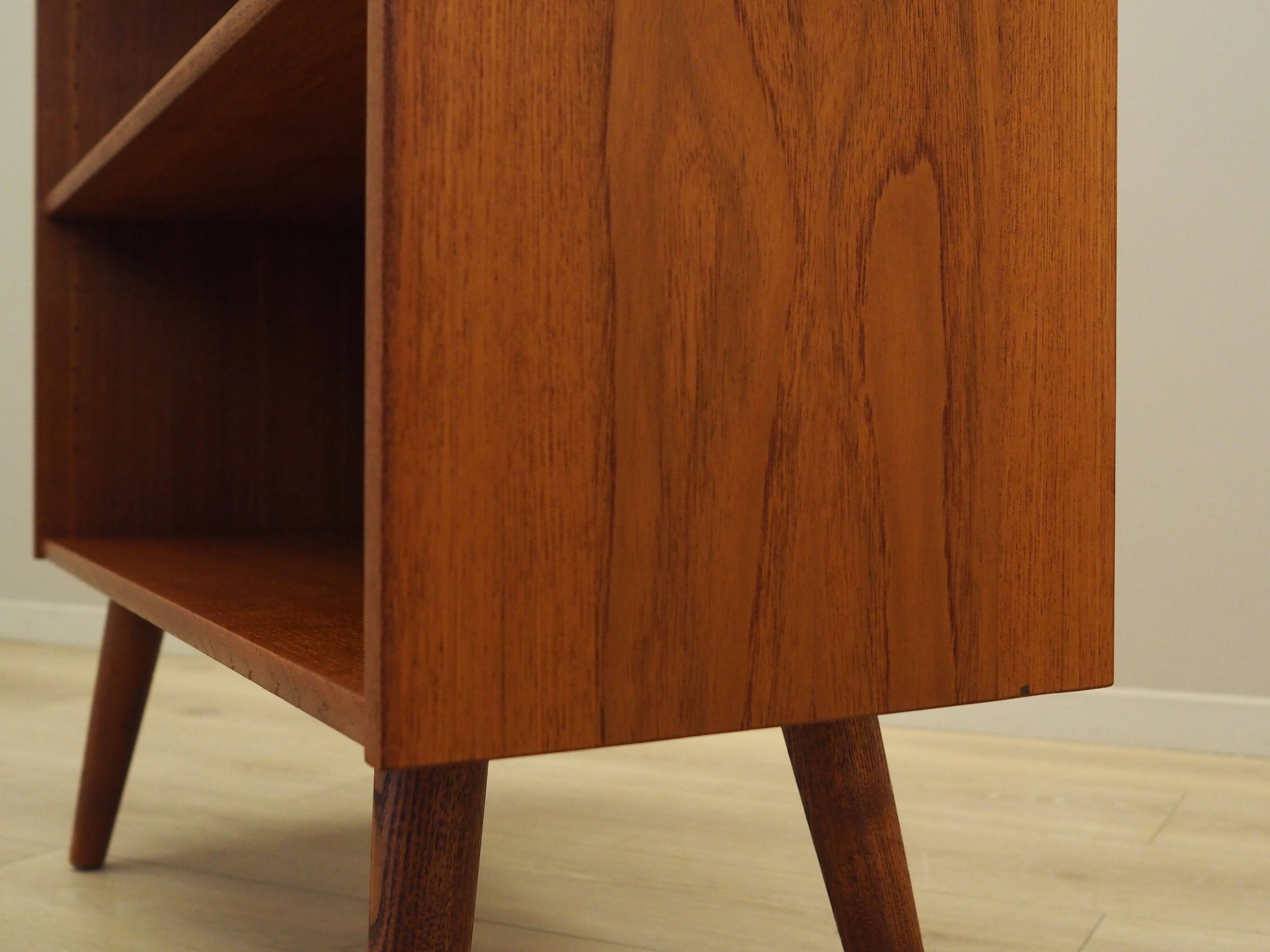 Teak bookcase, Danish design, 1970s, production: Denmark