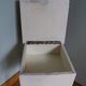 Stool shoeshine chest in formica and chromed metal