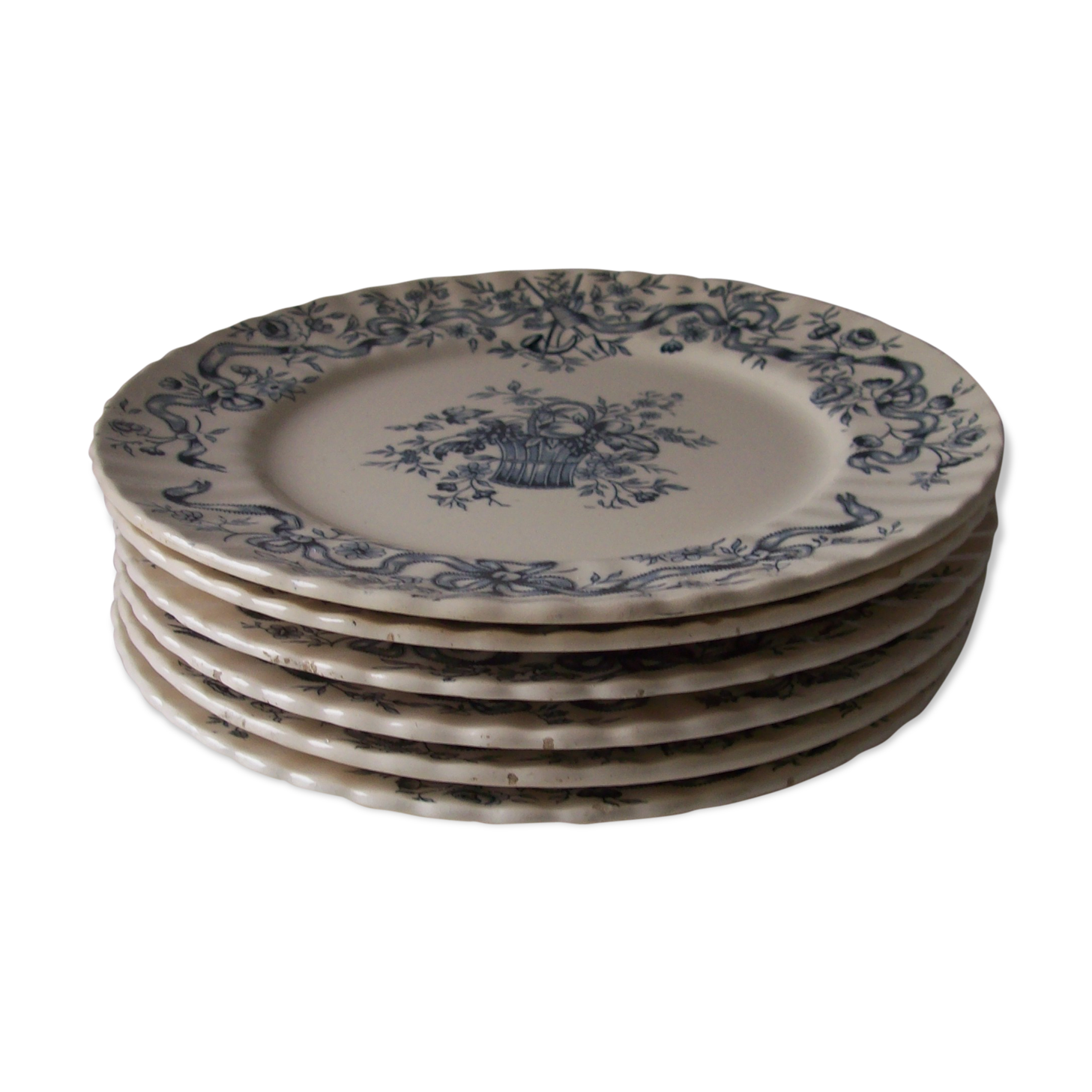 Old Longchamp plates