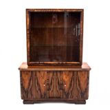 Art Deco display cabinet from the 1940s, Poland.