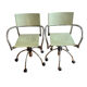 Pair of office chairs published by Segis in the 1980s