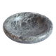 Black marble vide poche trinket bowl, Belgium 1960s.