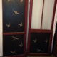art nouveau smoking cabinet door set