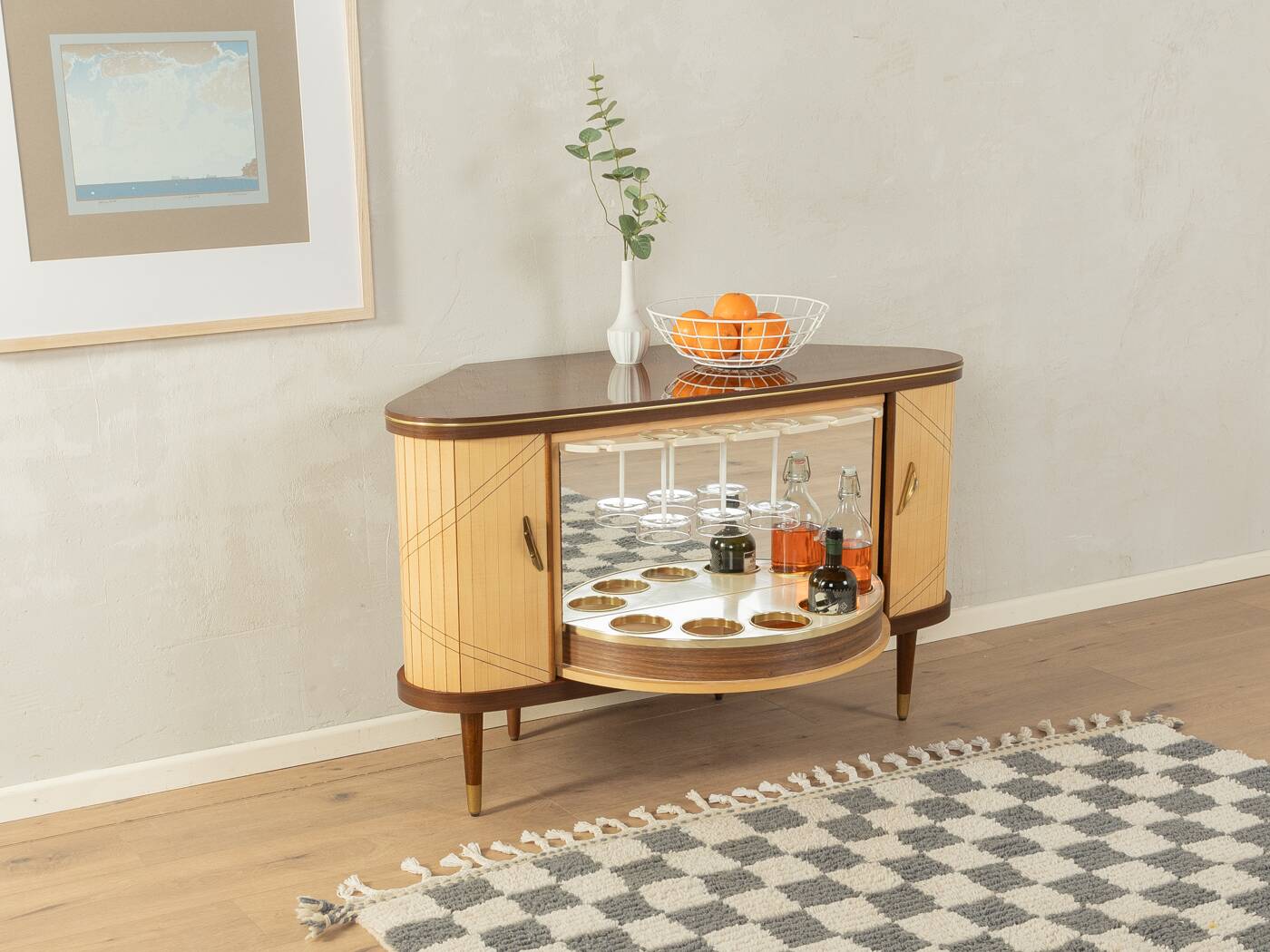 1950s bar cabinet
