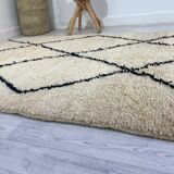 Handmade Moroccan Berber carpet 240 x 143 CM