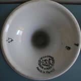 pair of St Amand earthenware compote dishes, new factories, 30s