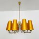 Large Brass Chandelier by Rupert Nikoll