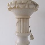Ancienne colonne marbre, albatre 1950