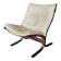Scandinavian beige leather armchair "Siesta" by Ingmar Relling for Westnof