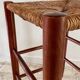 TABOURET Paille VINTAGE