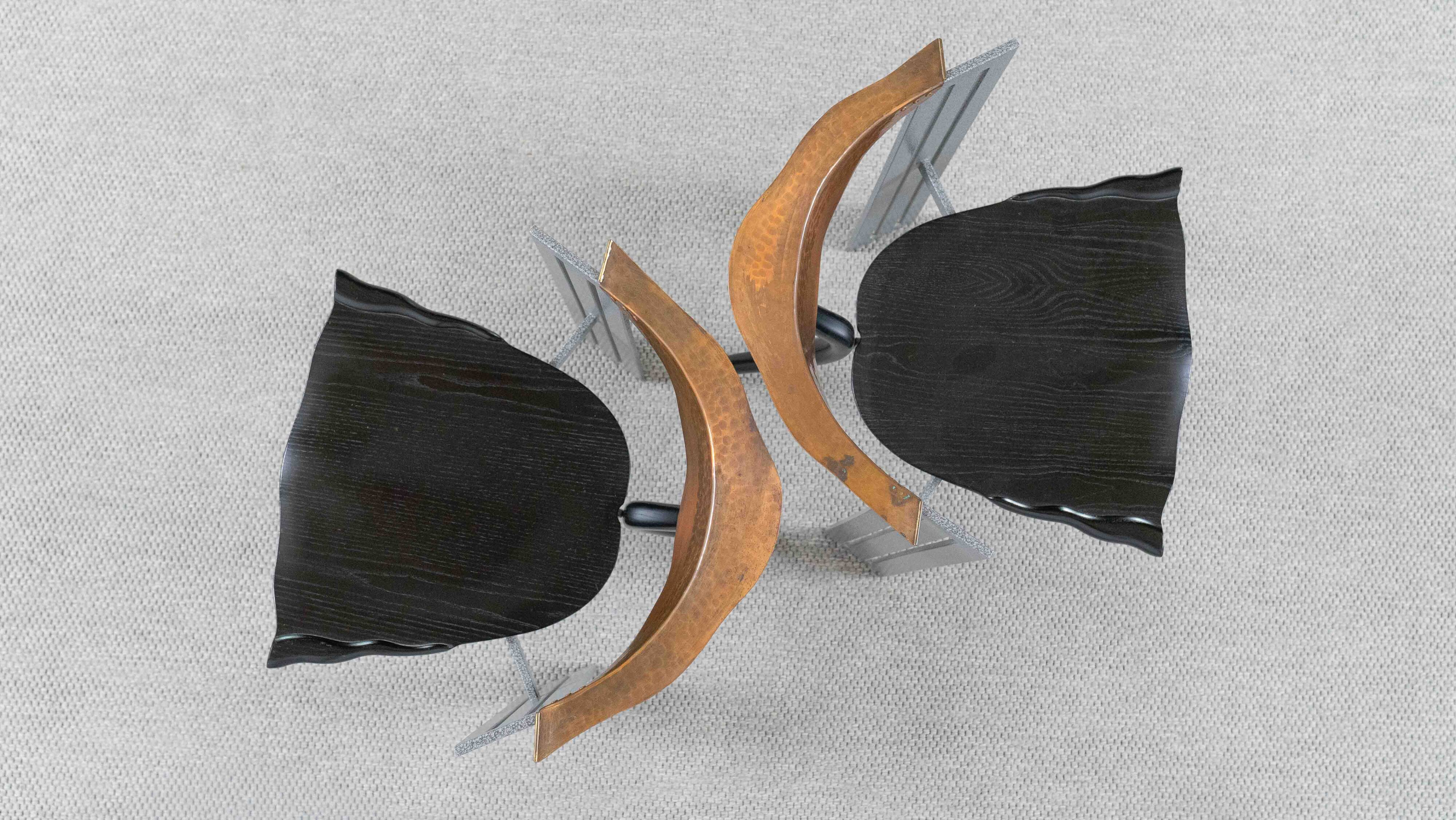 Pair Ota Otanek Chairs by Borek Sipek fort Vitra