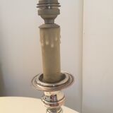 Old lamp silver metal