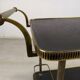 Vintage brass bar service