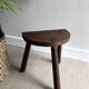 Tabouret tripode bois