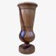 Olive wood vase