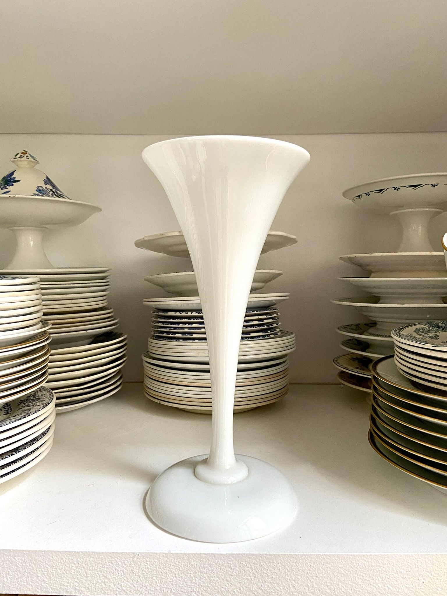 Vase en opaline