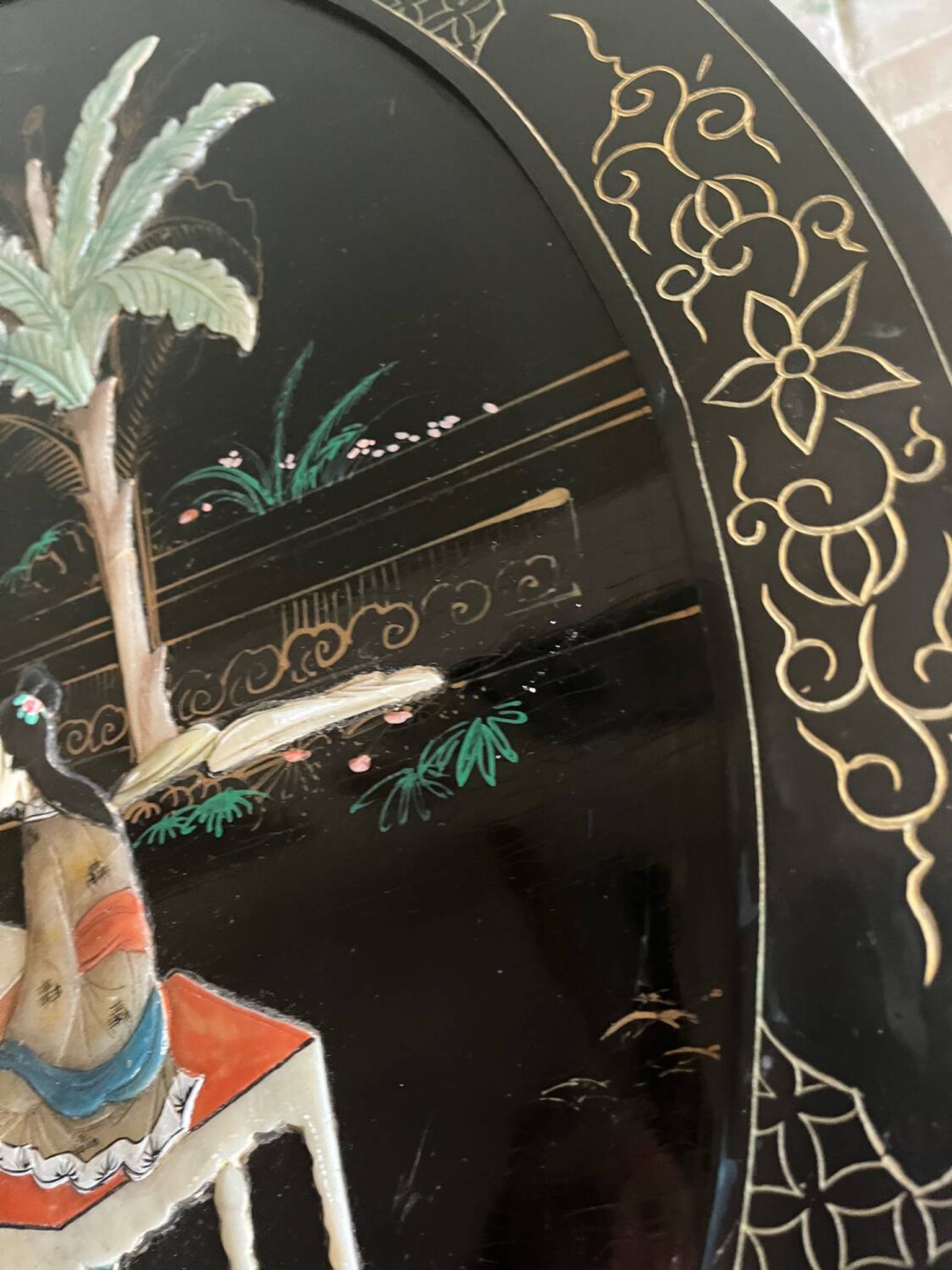 Table basse asiatique