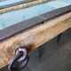 Table basse, herse agricole