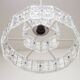 Pendant lamp, Danish design, 1970s, production: Denmark