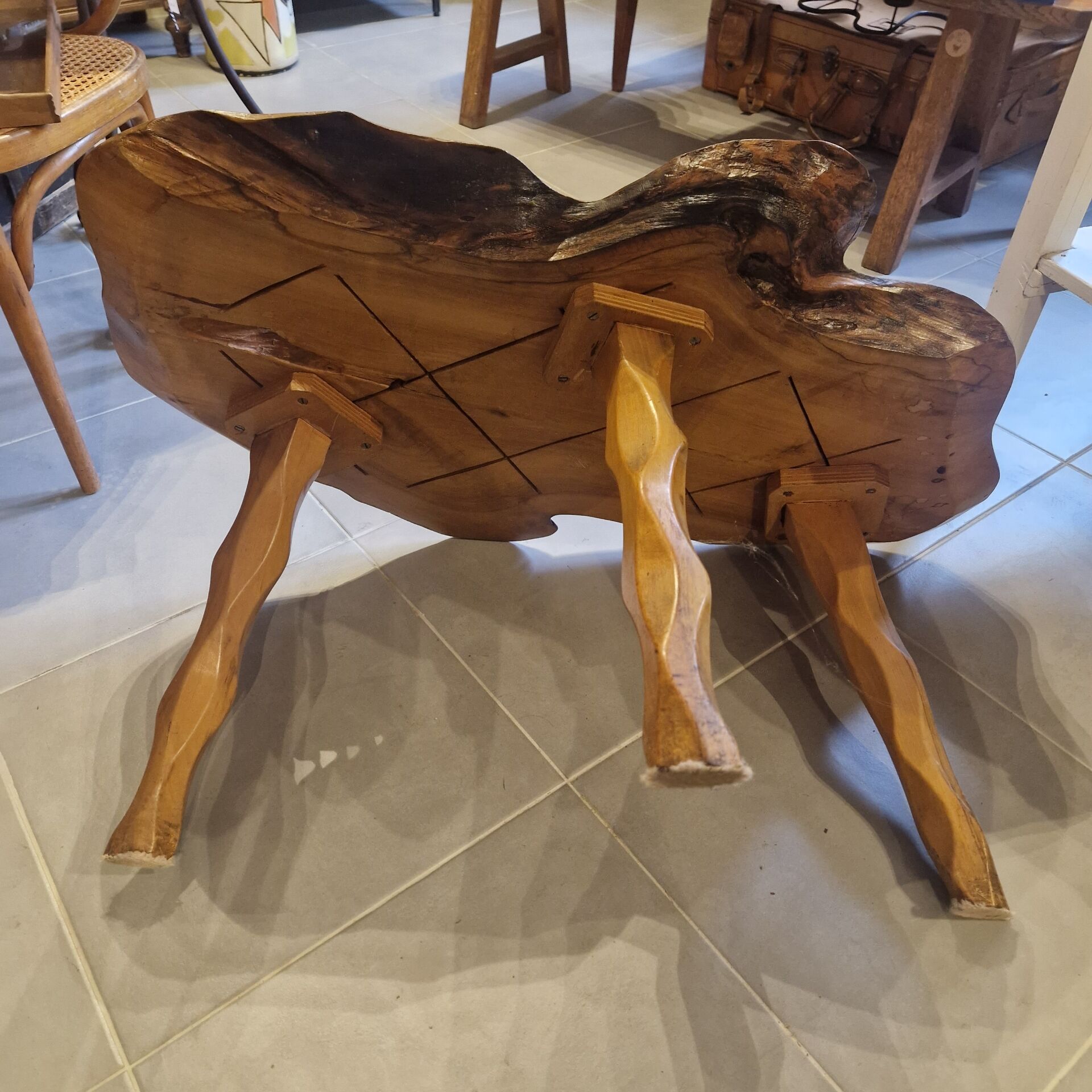 Table basse bois