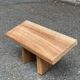 Meditation yoga stool in solid teak