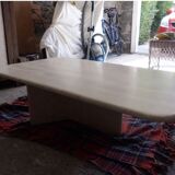 Table basse en travertin