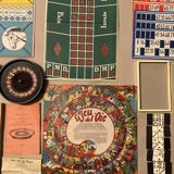 Mallette de jeux de société RACHEZ années 1960/70 made in France