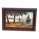 Marine painting, fixed on glass, signed P. Alix, art deco, old