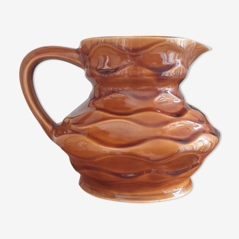 Sarreguemines porcelain jug