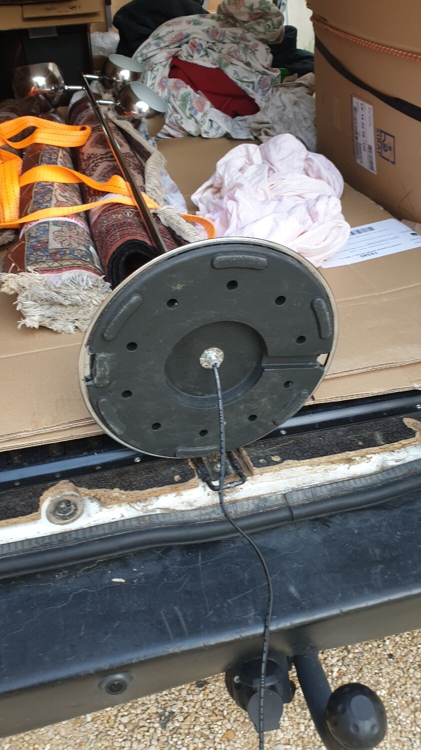 Paire de lampadaires space âge