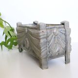 Art deco cast iron planter