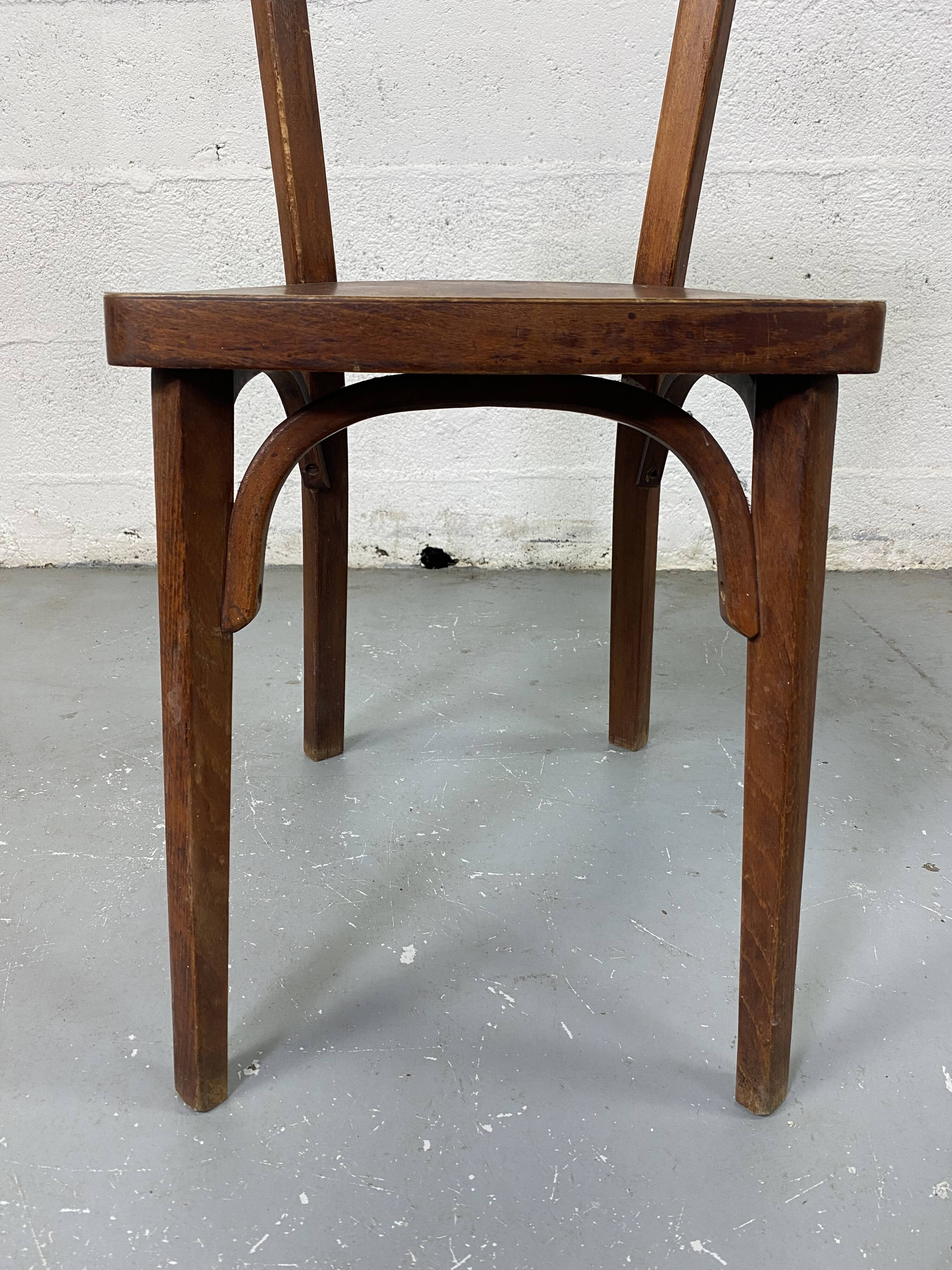 Bistro wooden chair