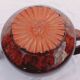 Vintage glazed stoneware teapot