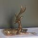 Cerf royal en laiton vintage