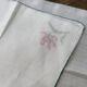6 hand-embroidered napkins, 28 cm