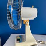 Super deluxe blue vintage fan