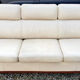 Canape ekornes design scandinave cuir blanc