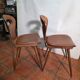Paire de chaises bistrot "Fourmi" Baumann – Vintage 1960