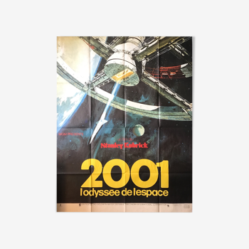 Poster 2001, Space Odyssey, Stanley Kubrick