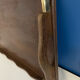 Wooden and brass serving tray
