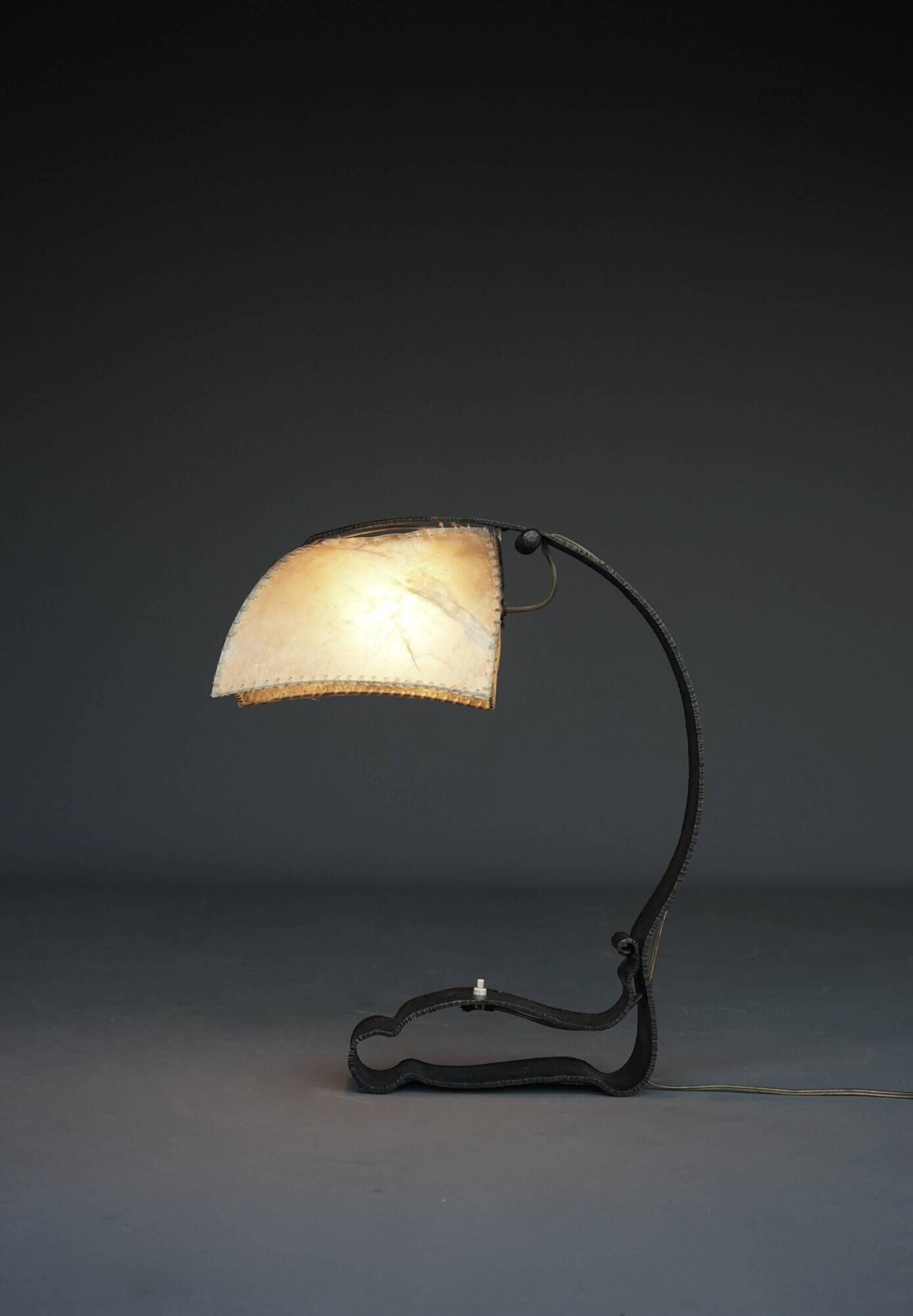 Amsterdam School Art Deco Desk Lamp. 1920s